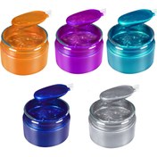 Resim 50g Yüksek Konsantrasyonlu Metalik Renk Pastası, Epoksi Reçine Boya Macunu, El Sanatları için Metalik Pigmentler ile Boyandı, DIY Takı Yapım Malzemeleri, Canlı Renkli Pasta, Pürüzsüz Doku Macunu 