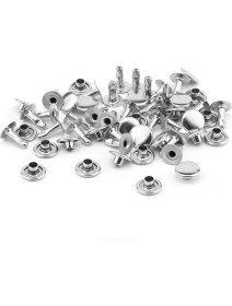 Resim Hapshoe 7 mm 33 No Gümüş Renk Perçin Rivet 30 Adet 