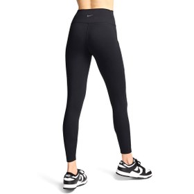Resim Nike One Dri-Fit Kadın Siyah Antrenman Tayt FN3241-010 