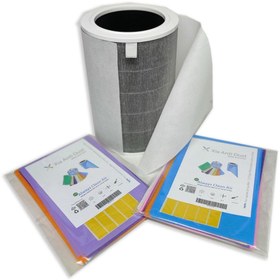 Resim FAF Denim I Xiaomi Air Purifier Için Toz Tutucu Filtre 10 Adet 