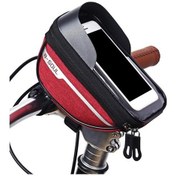 Resim Novahub Bisiklet Torbaları Çerçeve Pannier Bike Kalıp Çantası Kırmızı Yurt Dışından A, 7'' Cep Telefonu Tutucu A 