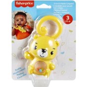 Resim Fisher Price Eğlenceli Dostlar Dişlik ve Çıngıraklar Leopar 