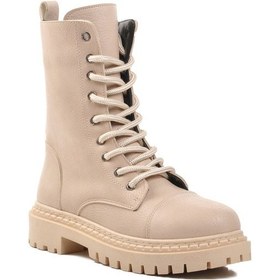 Resim Aspor Bej Süet Kadın Bot Çok Renkli 