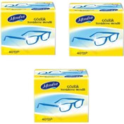 Resim Mendiva Gözlük Temizleme Mendili 40 Adet 3'lü Kutu - 120 Adet 