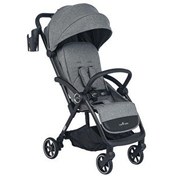 Resim Merkür Bebe Ruby Tek Tuşla Otomatik Katlanan Kabin Boy Bebek Arabası Gri 