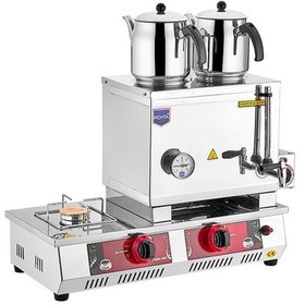 Resim Remta 30 Model 2 Demlikli Tüplü Ce + Elektrikli Çay Ocağı 24 Lt 