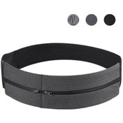 Resim Didadodo Spor Bel Çantası - Su Geçirmez, Hafif Ve Çok Amaçlı Koşu, Bisiklet Ve Egzersiz İçin Siyah-gri, Küçük Boy Siyah - Gri 