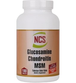Resim Ncs Glucosamine Chondroitin Msm 180 Tablet 