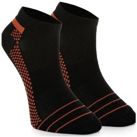 Resim Kare Desenli Kadın Patik Çorap 6 Çift 