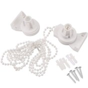 Resim Trendooze Zincirli Takımı, Rulo Rulo Perde Perde Montaj Braketleri Boncuklu Av 