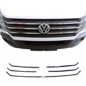 Resim Vw Crafter Krom Ön Panjur 6 Prç 2012-2018 Arası P.çelik 