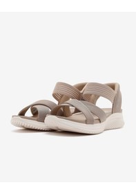 Resim Skechers Ultra Flex 3.0 Kadın Bej Sandalet 119975 Tpe Bej 