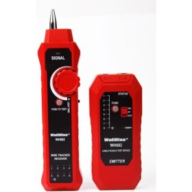 Resim WH682 Kablo Bulucu Kablo Test Cihazı Bilibili Wire Tracker Çantalı 