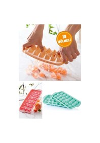 Resim Konyax Elmas 18 Bölmeli Buz Kalıbı Çok Renkli 