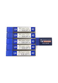 Resim Faber Castell Faber-Castell 0.7 Uç 5 Li Paket Orta Boy Sınav Silgisi 
