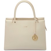 Resim Bej Deri Kadın El Çantası - S25Y1BC80366-B19 