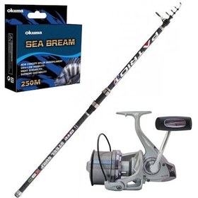 Resim Remixon Alcor 8000 - Effe Patriot 420cm 100-300gr Surf Olta Seti 