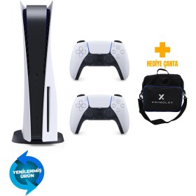Resim Sony PS5 825GB Standart Kasa (CD+Dijital) + Çift Kol + ConsoleX Çanta (Yenilenmiş – 2 Yıl Garantili 