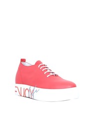 Resim Bueno Shoes Mercan Deri Kadın Dolgu Topuklu Ayakkabı 01ws10702 