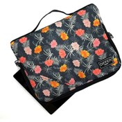 Resim Differ Studio 10'' & 11'' Inç Kot Görünümlü Çiçek Desen Ipad/tablet Çantası/kılıfı 