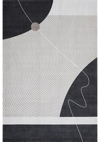 Resim Decomia Home Dijital Kaymaz Yıkanabilir Modern Çizgi Salon Halısı Mutfak Halısı Koridor Halısı Halı Yolluk DC-4126 