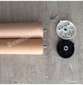 Resim 30-40-45- 50-55Cm Konik Zigon Sehpa Ayağı Ve Plastik Aparatı 