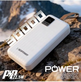 Resim Ag05-001 Ag05-001 30.000 Mah P.bank 22.5w Type-c + Usb Çıkışlı BEYAZ 