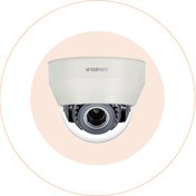 Resim Samsung Wisenet Hcd-7070Rp 4Mp Ahd Gece Görüşlü Dome Kamera 