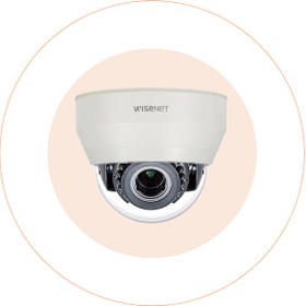 Resim Samsung Wisenet Hcd-7070Rp 4Mp Ahd Gece Görüşlü Dome Kamera 