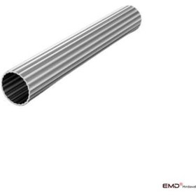 Resim Yuvarlak Alüminyum 80 Cm Dolap Içi Askı Borusu + 2 Adet Flanş + Vidaları Dolap İçi Düzenleyiciler 