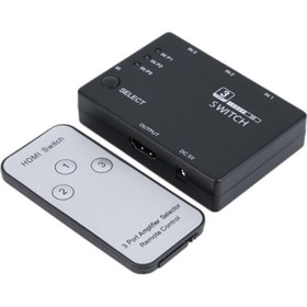 Resim Net-X NT-213 3 Port Hdmı Switch Kumandalı 