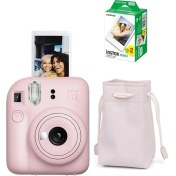 Resim Fujifilm Instax Mini 12 Fotoğraf MAKINESI-20LI Film-Büzgülü Kılıf Seti 4 