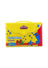 Resim Play-Doh Pa005 Pastel Boya Çantalı 12 Renk 