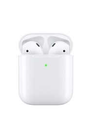 Resim TrkTech Siyah Kılıf Hediyeli 2. Nesil Beyaz ios Android Uyumlu Kablosuz Şarj Özellikli Bluetooth Kulaklık 