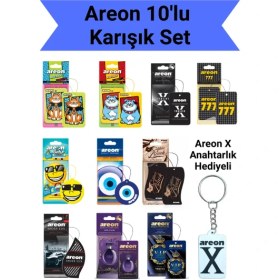 Resim Areon 10'lu Karışık Set (10 Farklı Koku) 