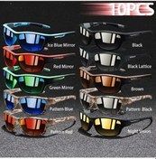 Resim Willowhaven 10 Adet Aooyoweıly Spor Güneş Gözlüğü Tam Çerçeve Polykarbonat Koruma Retro Tasarım 12+ 