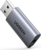 Resim USB to 3.5mm TRRS Harici Ses Kartı Ugreen