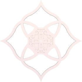 Resim Motifpiyer Lamba Tavan Göbegi 54-Motifli-8g-Eğri-M-30-Modüler Dc 