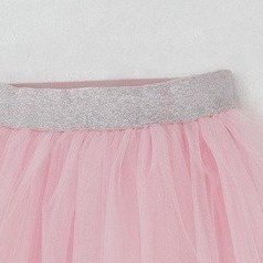 Resim Breeze Kız Çocuk Tütü Etek Beli Sim Detaylı Lastikli 5-10 Yaş, Pembe Pembe 