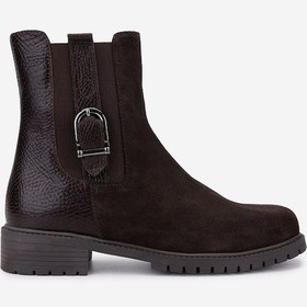 Resim Valmenti Kadın Hakiki Deri Kahverengi Casual Bot 33 22080 Bn Bot Sk25-26 Kahve Suet/jumbo Kahverengi 