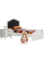 Resim Setay Melis Genç Odası - 3 Kapılı Dolap, Karyola, Komodin, Masa 