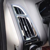 Resim Ford Focus 3 MK3 ST RS 2012-2015 için 6 Adet Paslanmaz Çelik Süs Aksesuarları - İç Mekan Dekorasyonlar, Araba Stil Yükseltme Parçaları, Dayanıklı Metal Kenarlık Parçaları 