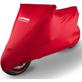 Resim Oxford Motosiklet Protex Indoor Premium Stretch-Fit Kilif Iç Mekan Small Kirmizi CV174 