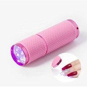 Resim Mini Uv Led Lamba Tırnak Kurutucu Led Lamba Pembe 