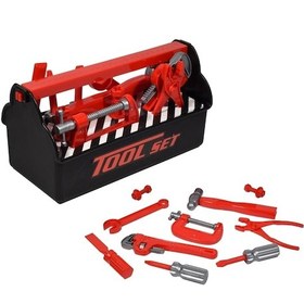 Resim Oyncak Tamirci Çantası Eğitici Çantalı Tamir Aletleri Seti 