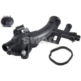 Resim Swag 40103086 Termostat Gövde Su Çıkış Insignia A Mokka Astra J Corsa D Cruze Aveo T300 A14net B14n 1338030 