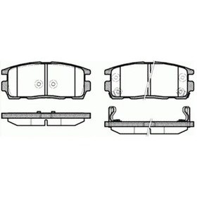 Resim Mga 55337 Arka Fren Balatasi 96626076 