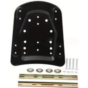 Resim Tongdashop Pedal Elektrikli Araç Bagaj Tabanı Demir Plaka Seti Sabitleme Kelepçesi Vida Conta 