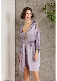 Resim Pierre Cardin 6000 Kadın Dantelli Saten 6'lı Set-royal ROYAL 