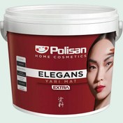 Resim Polisan 4387 - Nehir Yeşili - Cİ-7421 7,5 Litre Elegans Extra Yarı Mat İç Cephe Boyası (25600061600) 